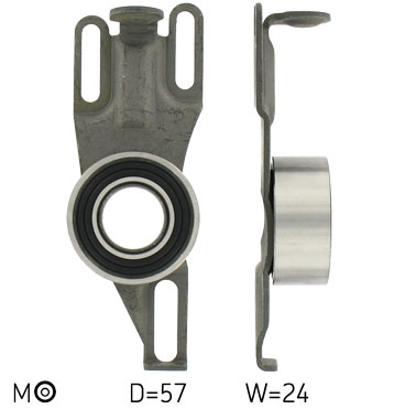 SKF Strammehjul, tandrem VKM 13200 for CITROËN PEUGEOT