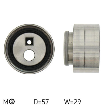 SKF Strammehjul, tandrem VKM 13202 for PEUGEOT FIAT