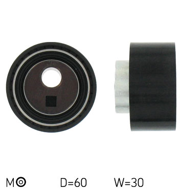 SKF Strammehjul, tandrem VKM 13246 for PEUGEOT FIAT