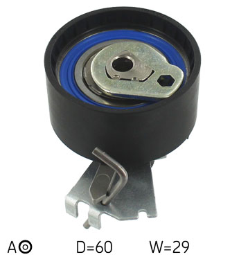 SKF Strammehjul, tandrem VKM 13258 for PEUGEOT