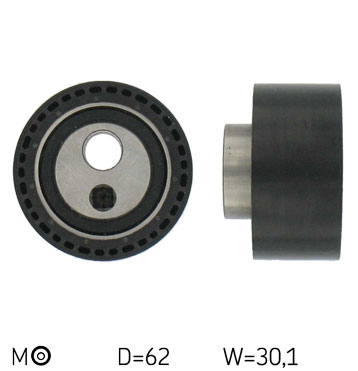 SKF Strammehjul, tandrem VKM 13264 for PEUGEOT LANCIA SUZUKI