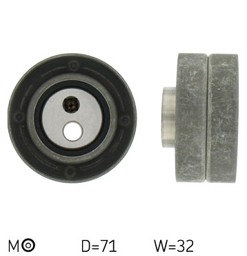SKF Strammehjul, tandrem VKM 13300 for CITROËN PEUGEOT