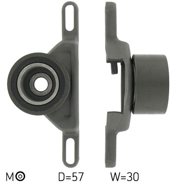 SKF Strammehjul, tandrem VKM 14201 for FORD