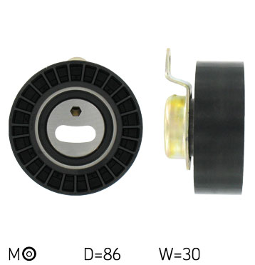 SKF Strammehjul, tandrem VKM 14210 for FORD