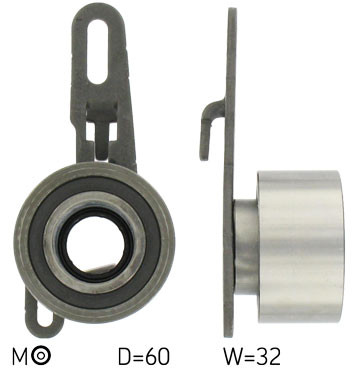SKF Strammehjul, tandrem VKM 14301 for FORD