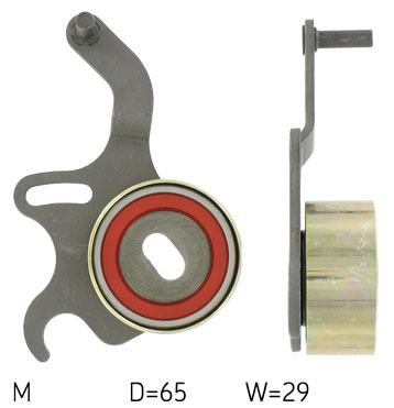 SKF Strammehjul, tandrem VKM 15213 for VAUXHALL
