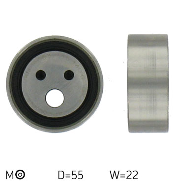 SKF Strammehjul, tandrem VKM 16003 for DACIA