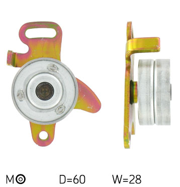 SKF Strammehjul, tandrem VKM 16200 for PEUGEOT RENAULT