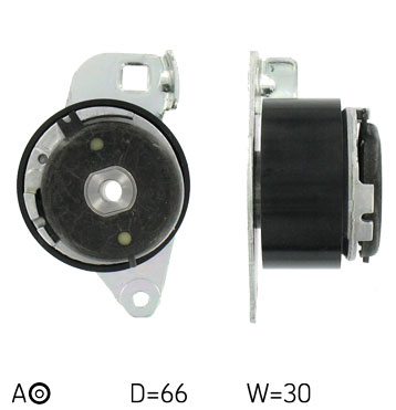 SKF Strammehjul, tandrem VKM 16501 for RENAULT