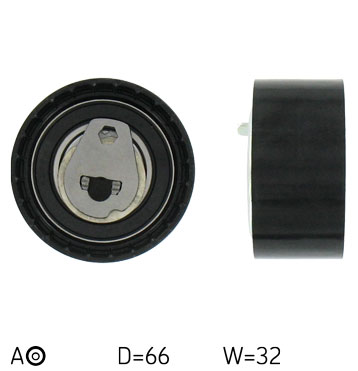 SKF Strammehjul, tandrem VKM 16550 for VAUXHALL NISSAN RENAULT