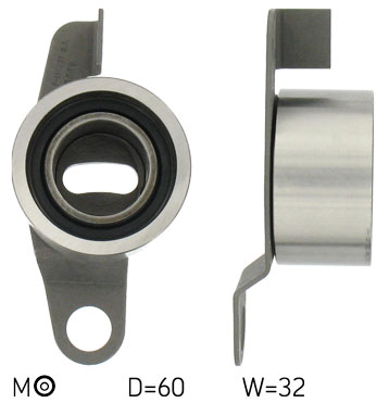 SKF Strammehjul, tandrem VKM 17302 for HONDA ROVER