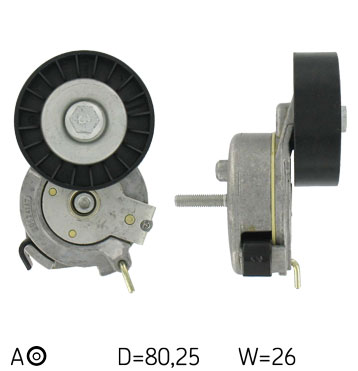 SKF Remstrammer, kilerem VKM 32082 for LANCIA ALFA ROMEO