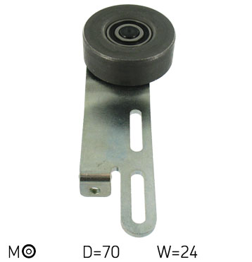 SKF Remstrammer, kilerem VKM 33039 for PEUGEOT NISSAN