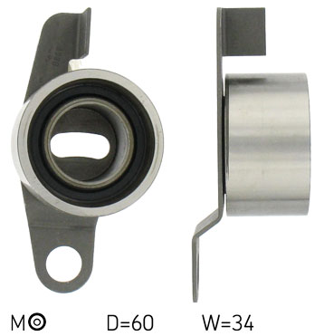 SKF Strammehjul, tandrem VKM 17303 for MG LAND ROVER