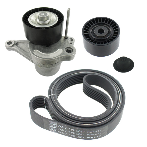 SKF Kileremssæt vkma36132 for VAUXHALL MERCEDES-BENZ RENAULT NISSAN HONDA