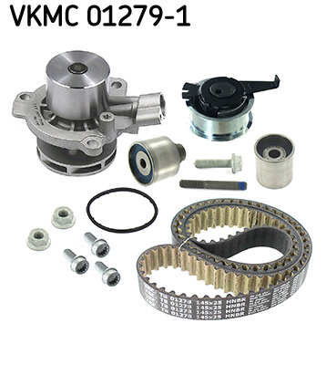 SKF Vandpumpe + tandremssæt vkmc012791 for FORD VW VW (FAW) SEAT SKODA MAN MITSUBISHI