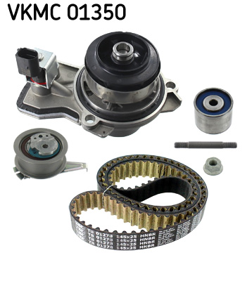 SKF Vandpumpe + tandremssæt vkmc01350 for FORD VW SEAT SKODA MAN MITSUBISHI