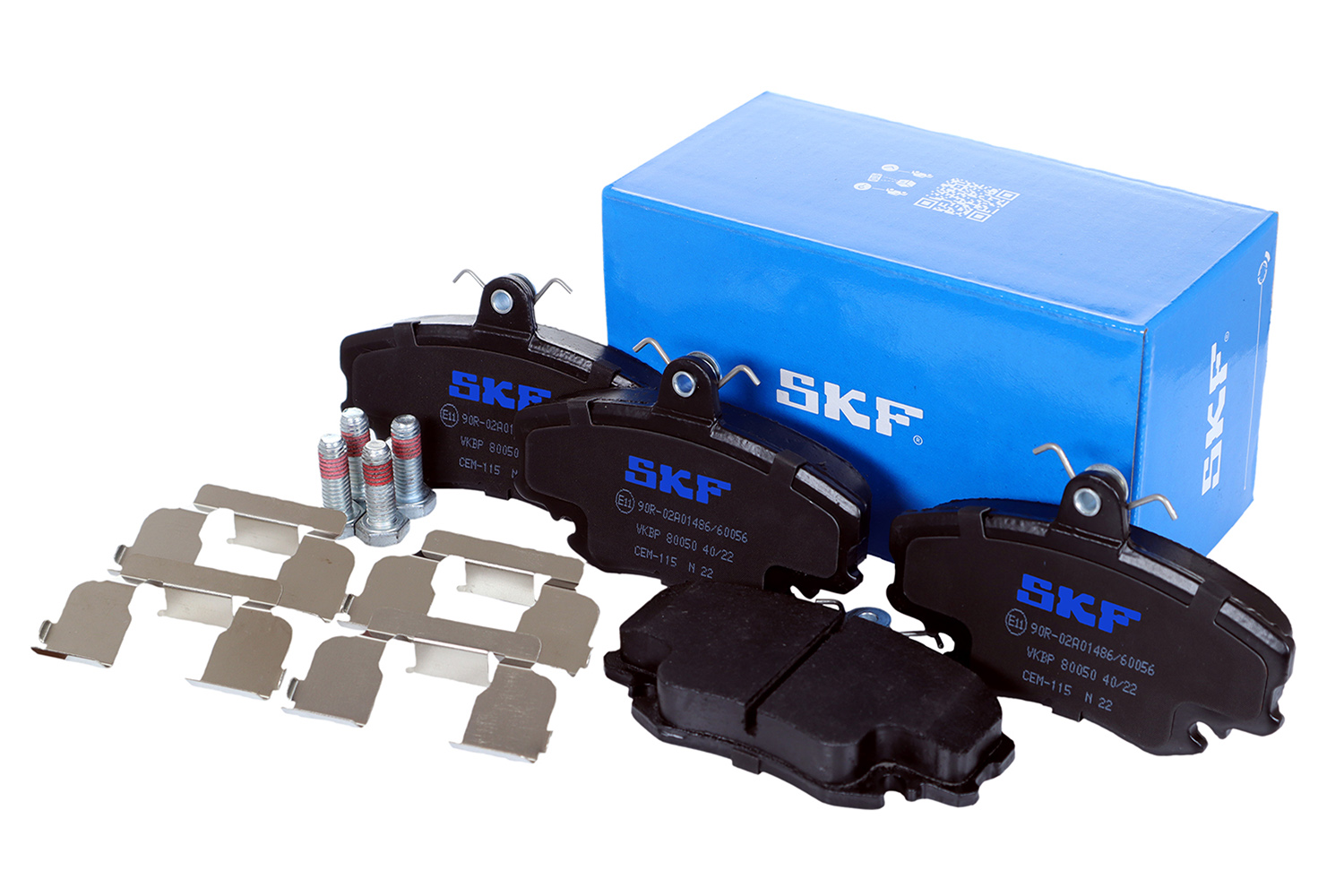 SKF Bremseklodser vkbp80050 for DACIA RENAULT