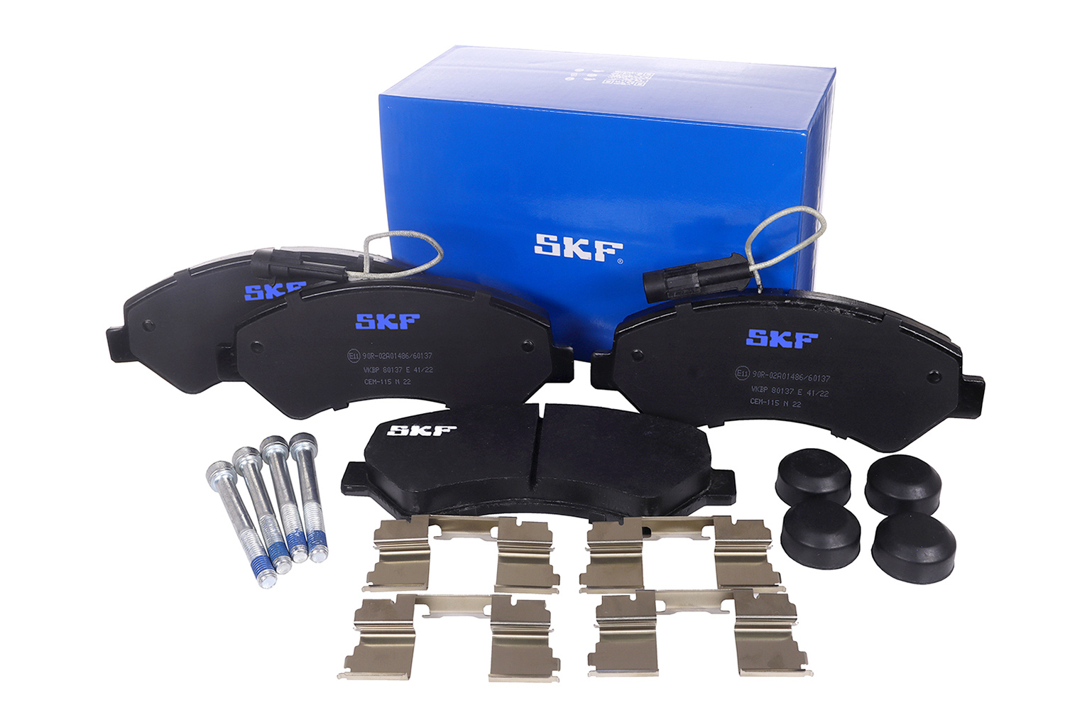 SKF Bremseklodser vkbp80137e for FIAT PEUGEOT VAUXHALL