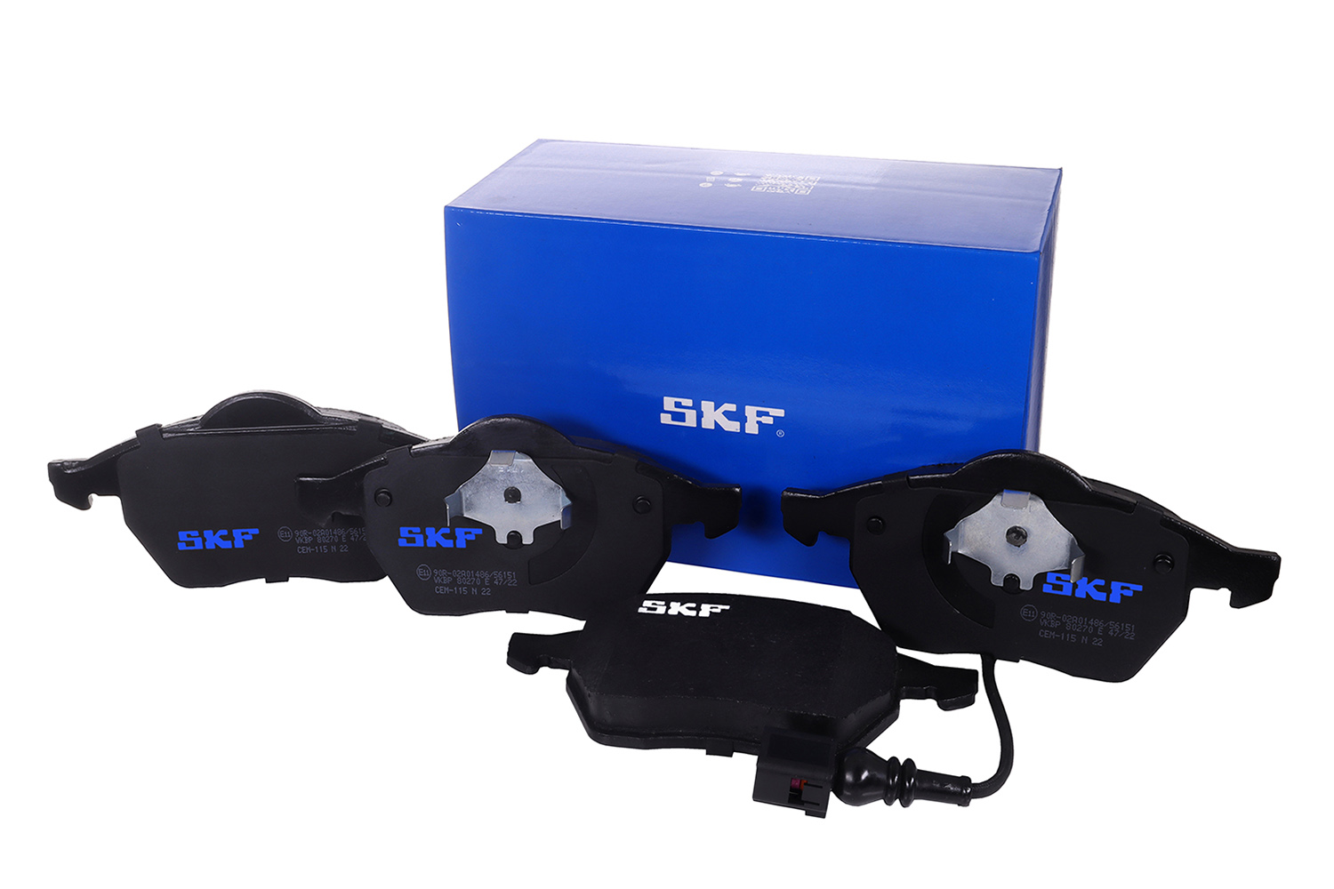 SKF Bremseklodser vkbp80270e for VW SKODA SEAT