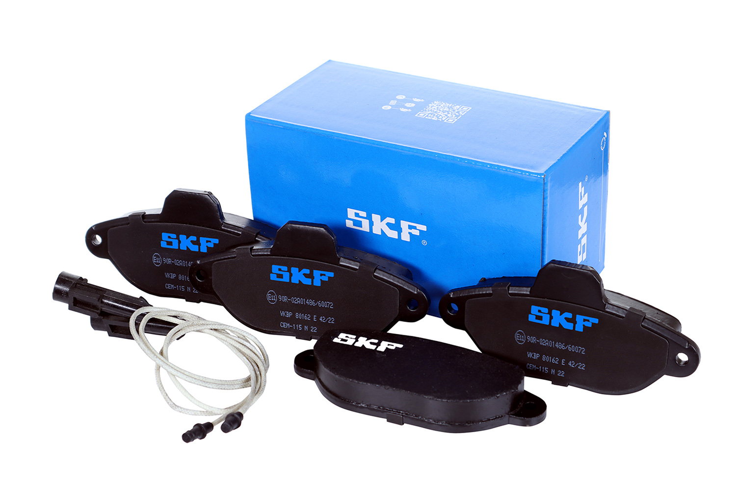 SKF Bremseklodser vkbp80162e for FIAT LANCIA