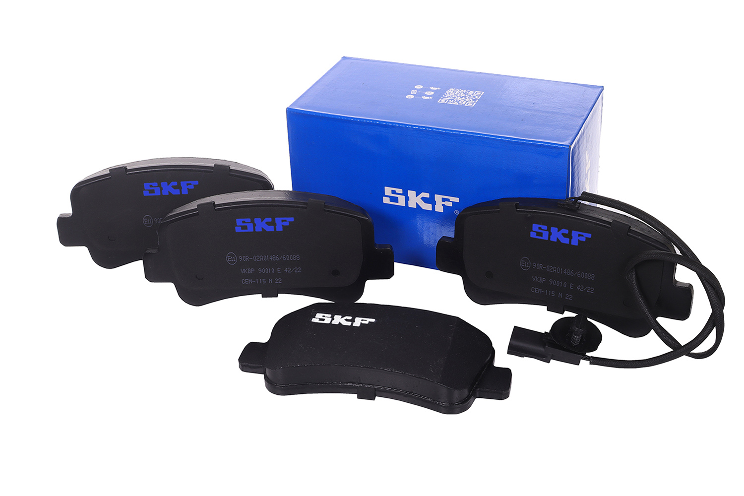 SKF Bremseklodser vkbp90010e for VAUXHALL OPEL NISSAN RENAULT