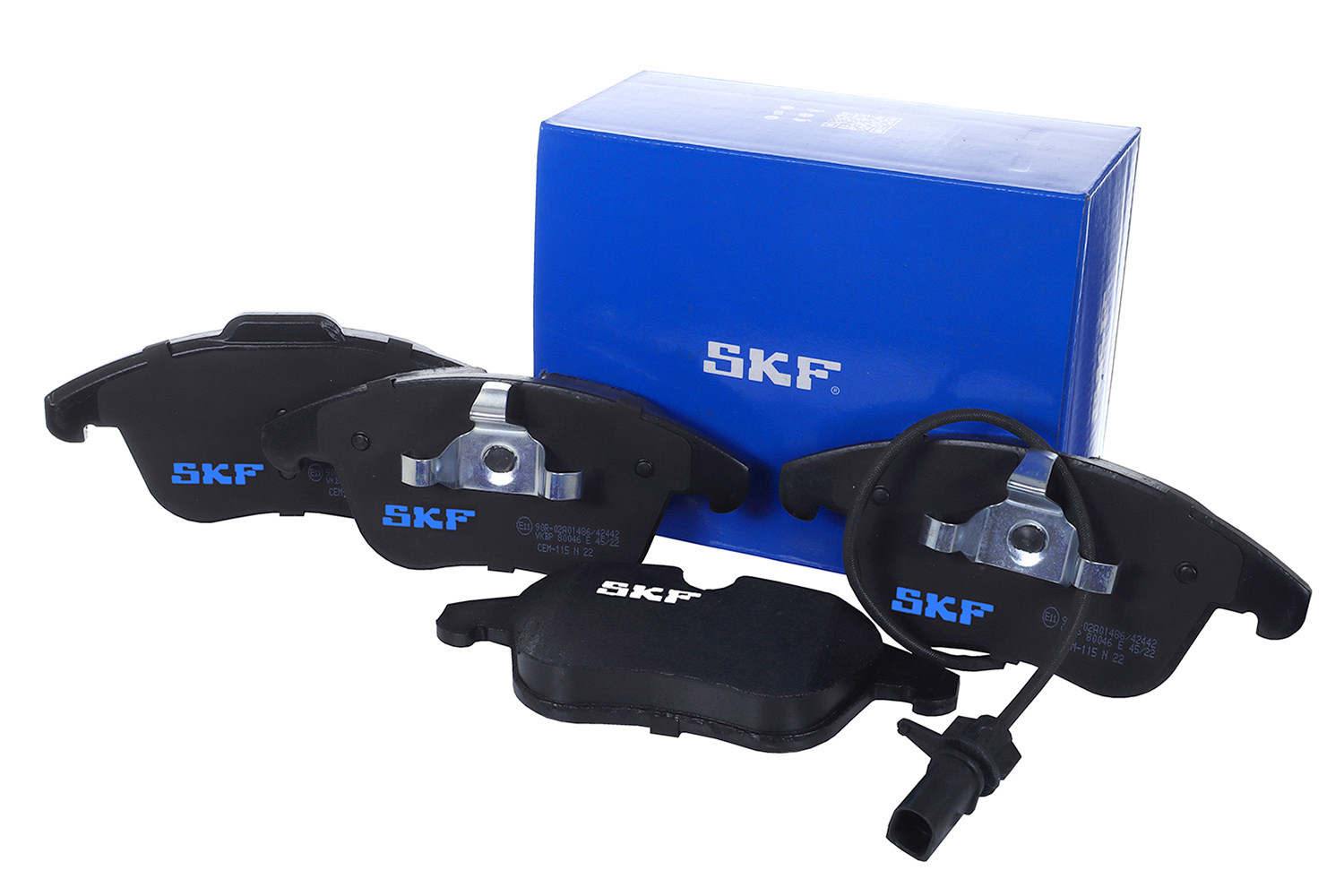 SKF Bremseklodser vkbp80046e for AUDI