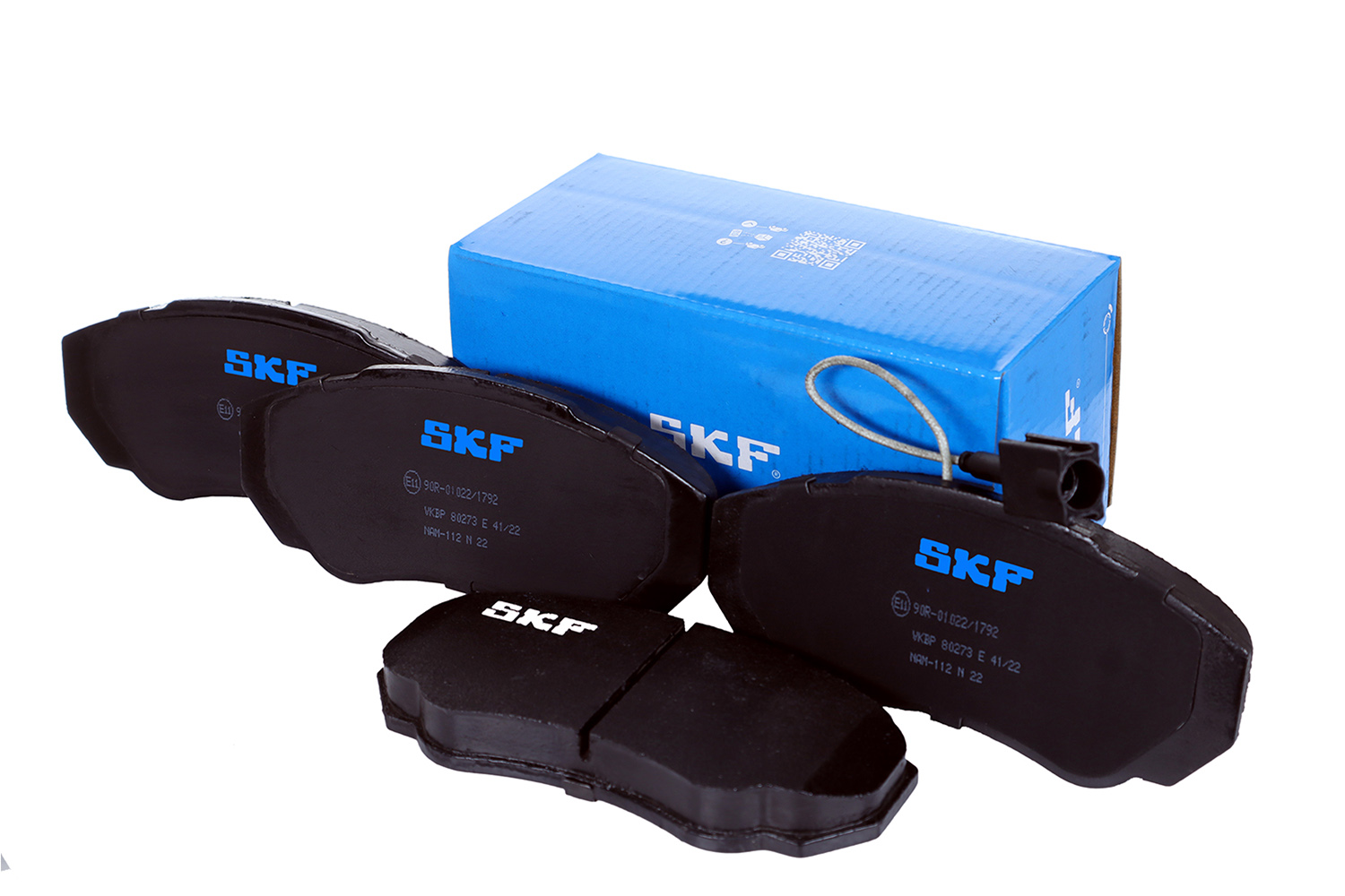 SKF Bremseklodser vkbp80273e for PEUGEOT FIAT