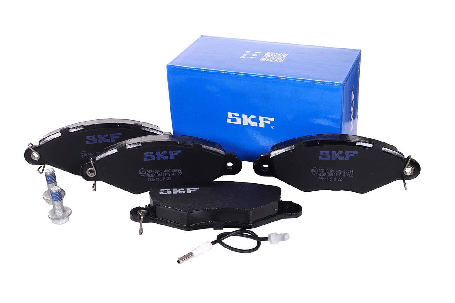SKF Bremseklodser vkbp80119e for RENAULT NISSAN