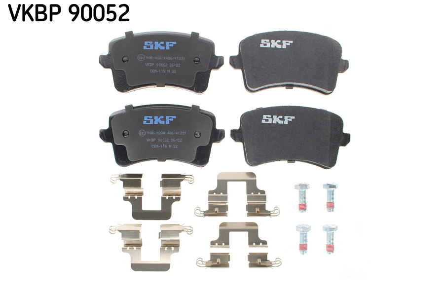 SKF Bremseklodser vkbp90052 for AUDI