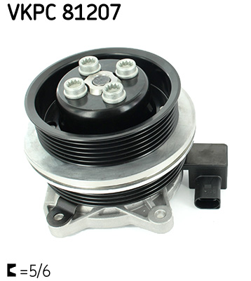 SKF Vandpumpe vkpc81207 for AUDI (FAW) VW