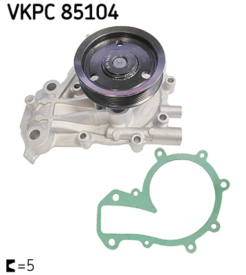 SKF Vandpumpe vkpc85104 for VAUXHALL