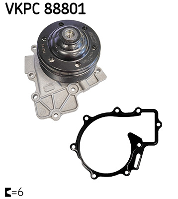 SKF Vandpumpe vkpc88801 for MERCEDES-BENZ