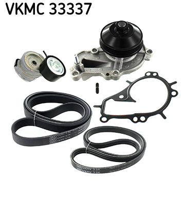 SKF Vandpumpe + kileremssæt VKMC 33337 for PEUGEOT VAUXHALL OPEL FIAT JEEP PEUGEOT (DF-PSA) VW CITROËN LANCIA TOYOTA