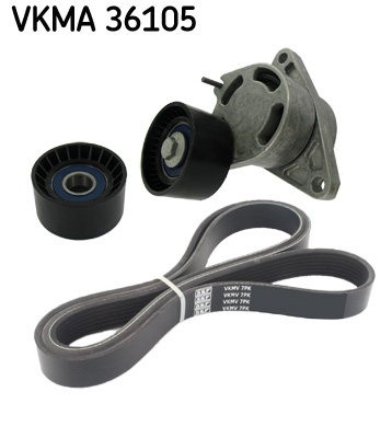 SKF Kileremssæt vkma36105 for VAUXHALL RENAULT NISSAN