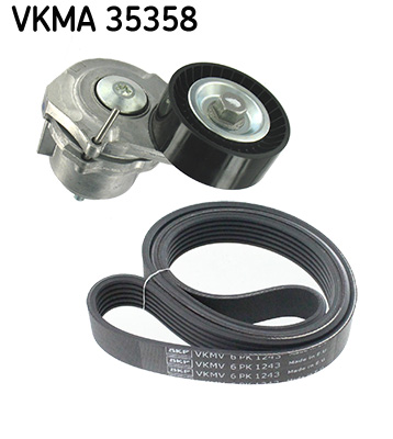 SKF Kileremssæt vkma35358 for VAUXHALL OPEL CHEVROLET PEUGEOT TOYOTA LEXUS