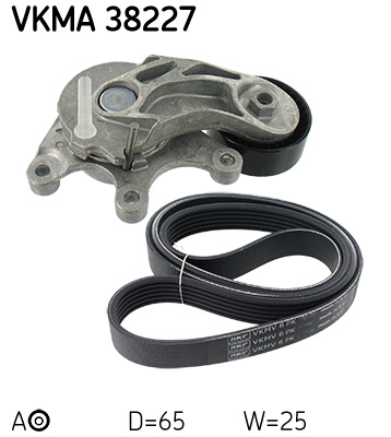 SKF Kileremssæt vkma38227 for VW VW (SVW) BMW (BRILLIANCE)