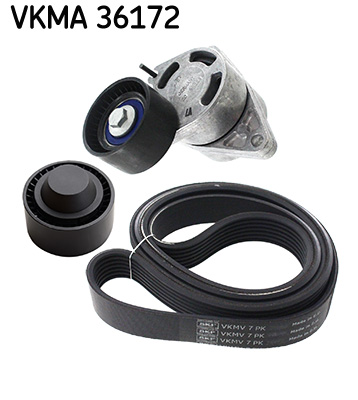 SKF Kileremssæt vkma36172 for VAUXHALL MERCEDES-BENZ RENAULT NISSAN DACIA