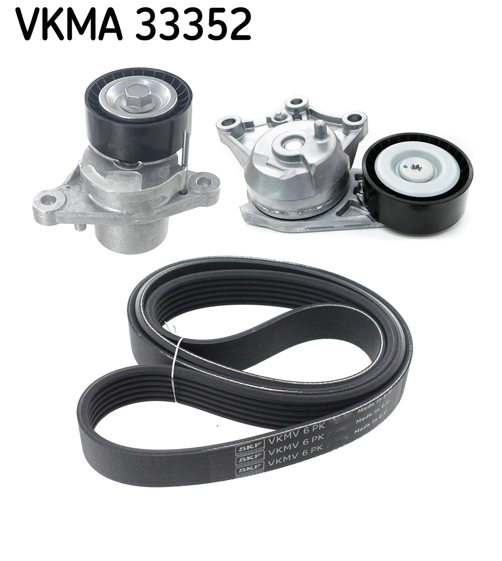 SKF Kileremssæt vkma33352 for PEUGEOT TOYOTA