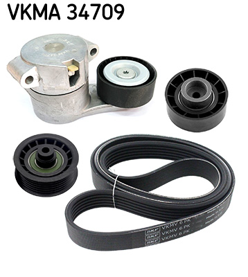 SKF Kileremssæt vkma34709 for FORD VOLVO SUBARU PEUGEOT JAGUAR VW FIAT MERCEDES-BENZ MITSUBISHI RENAULT TOYOTA HYUNDAI