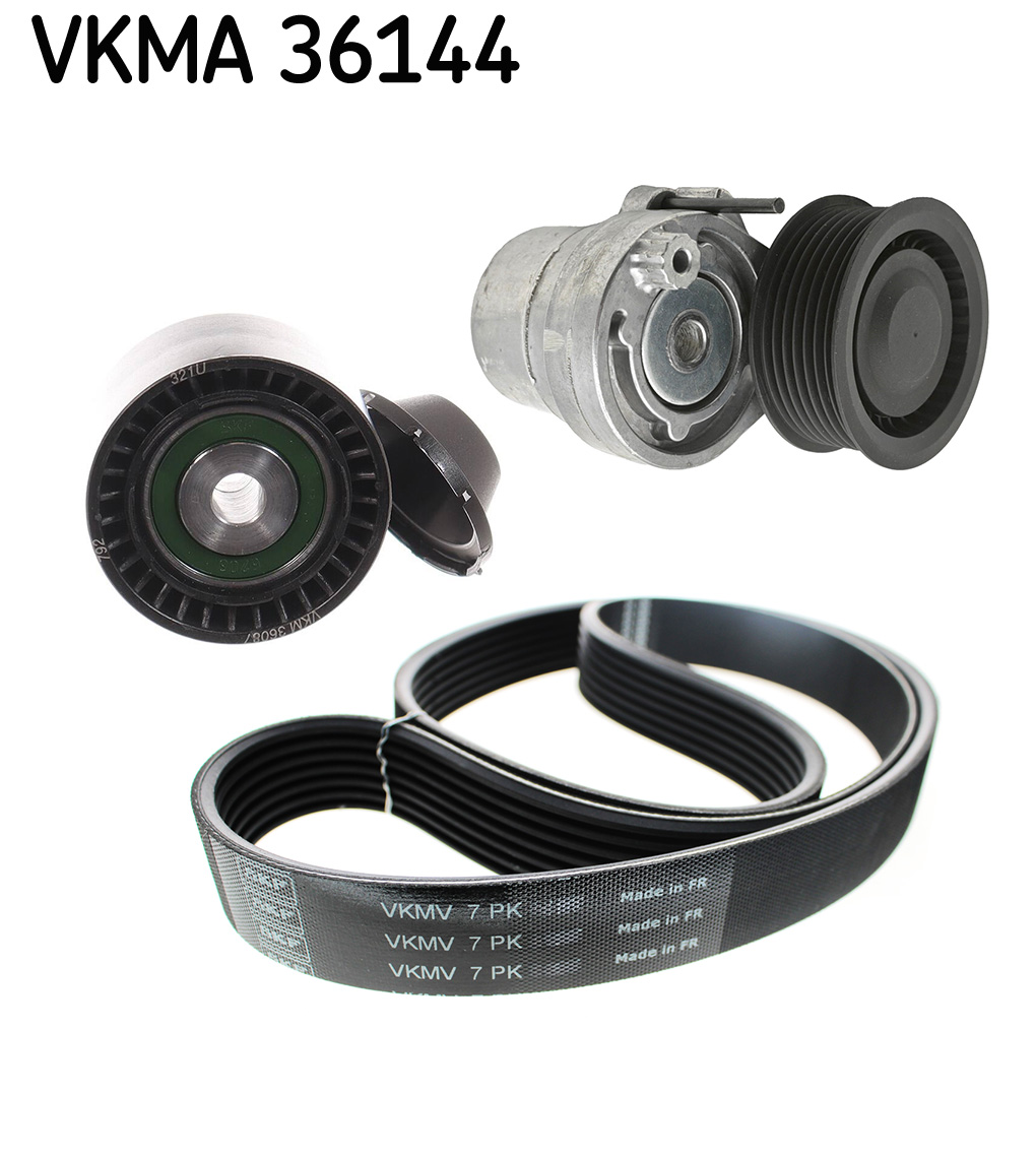 SKF Kileremssæt VKMA 36144 for VAUXHALL MERCEDES-BENZ RENAULT NISSAN DACIA SMART