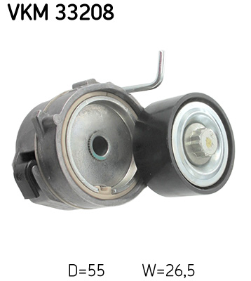 SKF Remstrammer, kilerem VKM 33208 for VAUXHALL PEUGEOT (DF-PSA) PEUGEOT TOYOTA