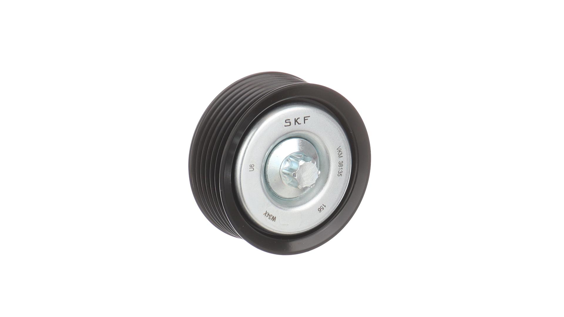 SKF Medløberhjul, multi-V-rem vkm38135 for MERCEDES-BENZ