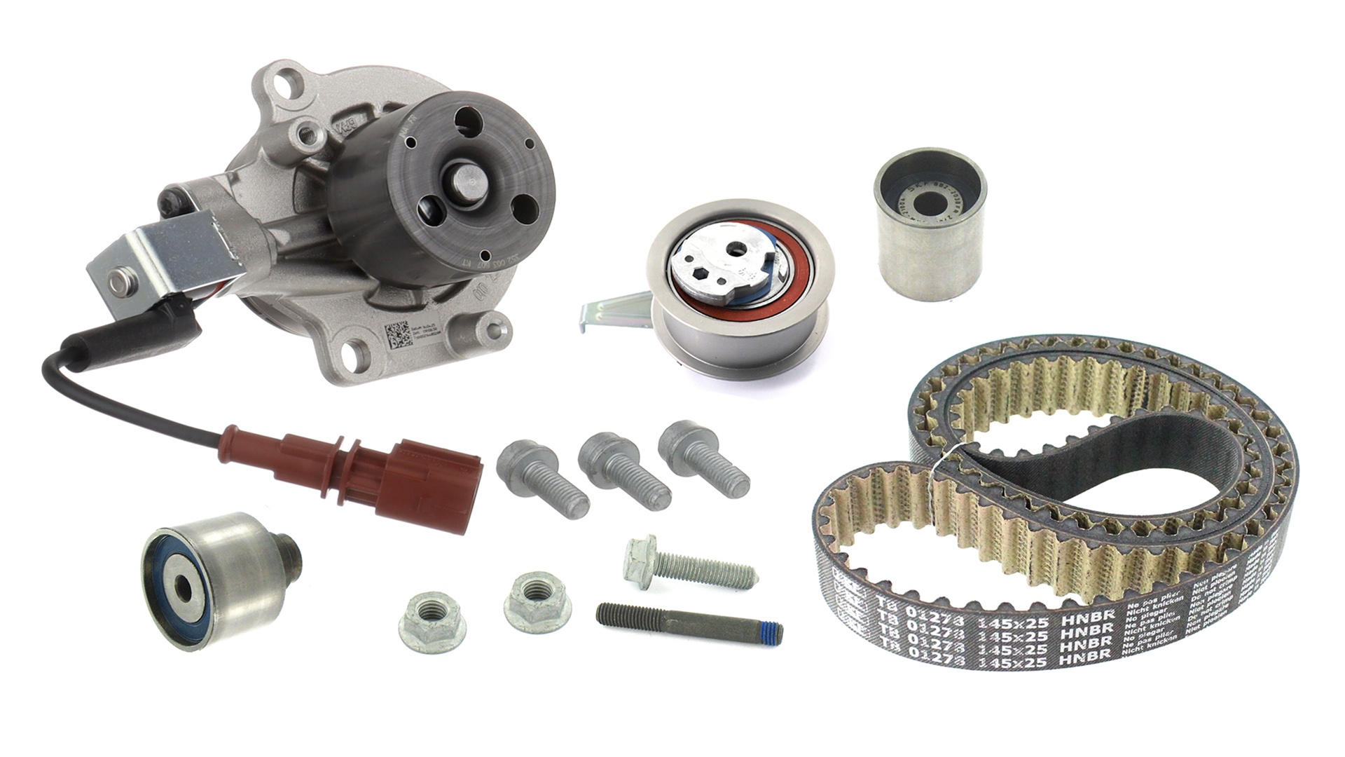 SKF Vandpumpe + tandremssæt vkmc01277 for FORD SKODA VW VW (FAW) MAN MITSUBISHI