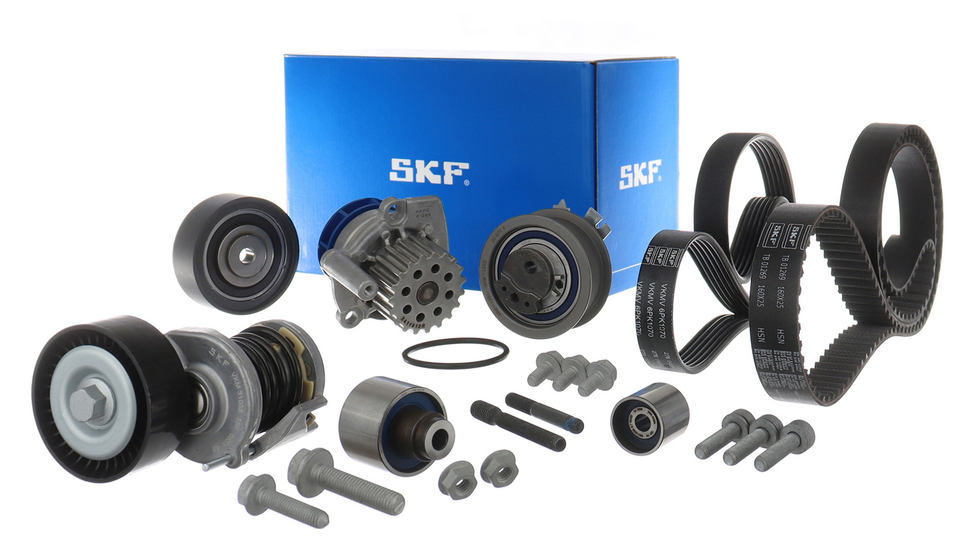 SKF Vandpumpe + tandremssæt vkmc11000 for PEUGEOT FORD VAUXHALL FIAT VW LANCIA CITROËN AUDI (FAW) VW (FAW) MITSUBISHI