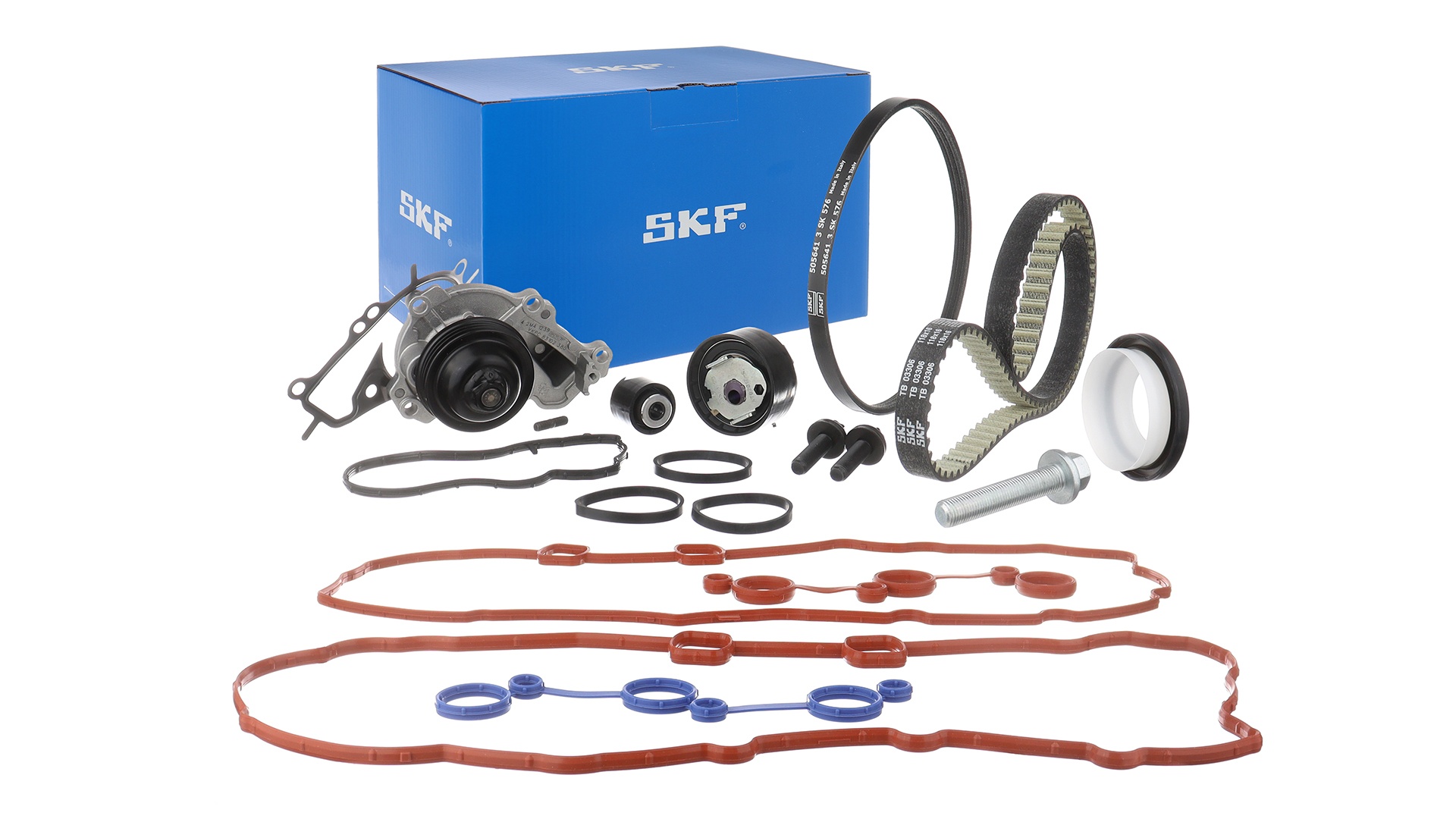 SKF Vandpumpe + tandremssæt vkmc03306 for VAUXHALL OPEL JEEP PEUGEOT PEUGEOT (DF-PSA) CITROËN CITROËN (DF-PSA) LANCIA TOYOTA