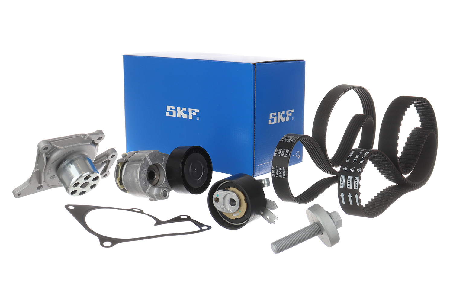 SKF Vandpumpe + tandremssæt vkmc16000 for VOLVO (CHANGAN) DAIHATSU CITROËN PEUGEOT MAZDA MERCEDES-BENZ NISSAN DACIA RENAULT KIA LAND ROVER
