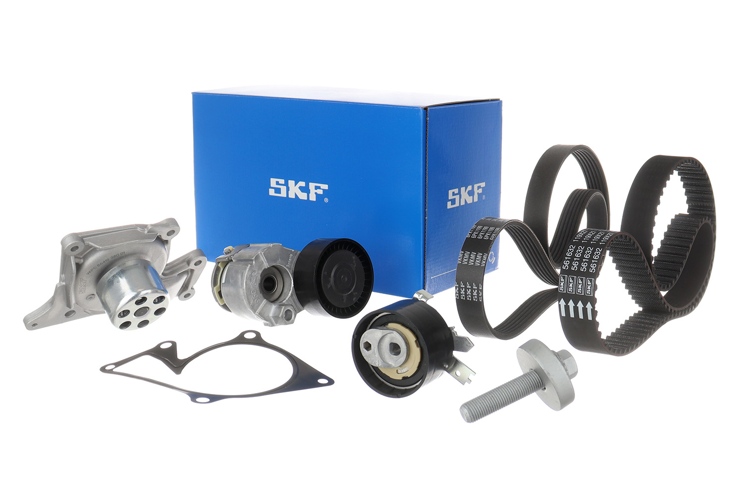 SKF Vandpumpe + tandremssæt vkmc16002 for VOLVO (CHANGAN) DAIHATSU CITROËN PEUGEOT MAZDA MERCEDES-BENZ NISSAN INFINITI RENAULT DACIA KIA LAND ROVER