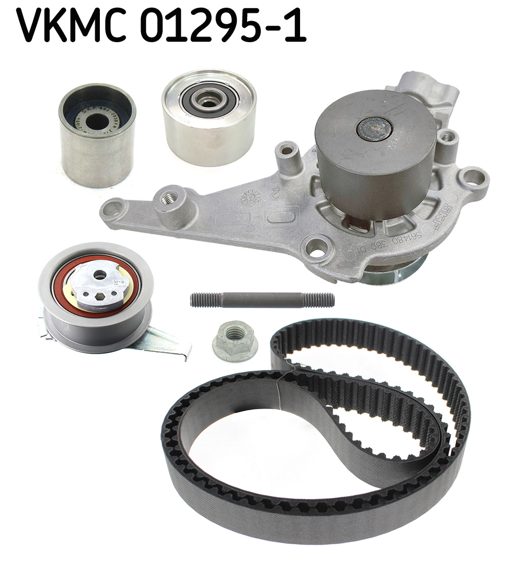 SKF Vandpumpe + tandremssæt vkmc012951 for FORD VW AUDI (FAW) MITSUBISHI