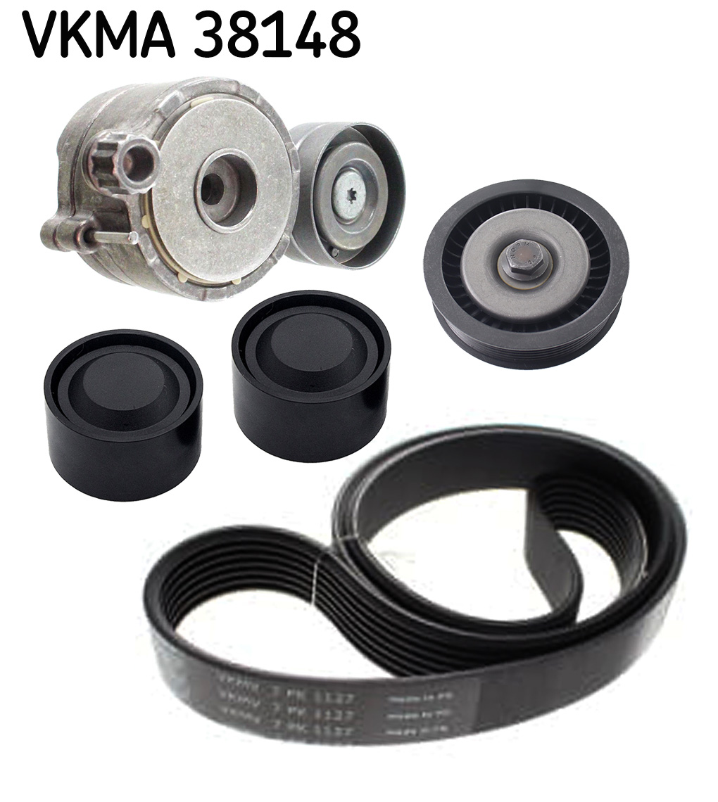 SKF Kileremssæt vkma38148 for MERCEDES-BENZ JEEP CHRYSLER TOYOTA